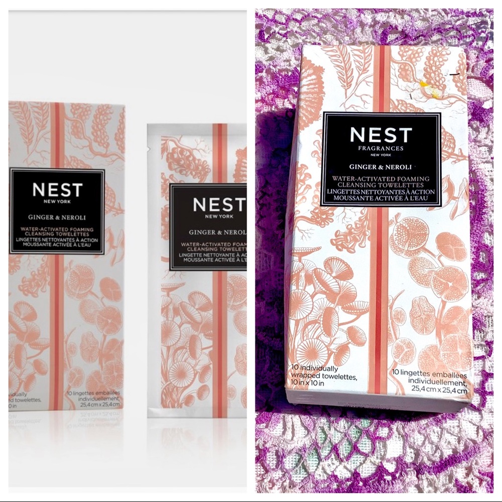 🎉HP NIB Ginger Neroli & Vit E Foam Cleanse Towels private listing for @sheilap83 - Picture 5 of 16